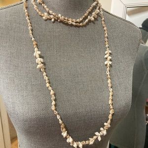 Handmade Shell Necklaces, Set of 2